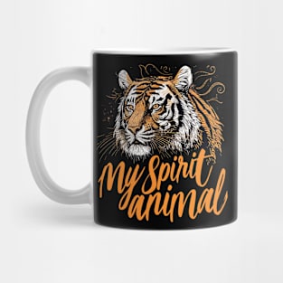 my spirti animal tiger Mug